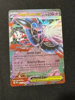 Mega Floette ex 35/86 Double Rare Pokemon Chaos Rising ME04 NM - Image 2
