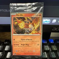 Pokemon Ho-Oh Promo Exclusive CRI 010/086 GameStop Regular 2023 - Image 1
