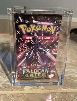 Pokemon TCG: Paldean Fates Booster Bundle w/ Acrylic - Image 1