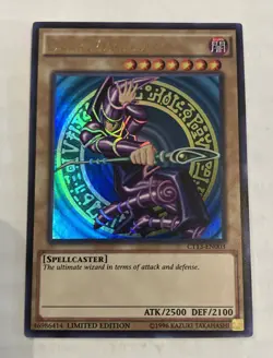 Yu-Gi-Oh Dark Magician Lot Of 3. 2 First Edition, 1 Limited Edition All Nm/M - Image 2
