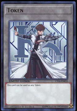 Token: Kaiba (CT14-EN010) CT14-EN010 Ultra Rare 2017 Mega-Tins Yu-Gi-Oh NM - Image 1