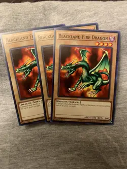Yu-Gi-Oh! TCG Blackland Fire Dragon Metal Raiders (25th Anniversary Edition) X3 - Image 1