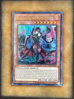 Yugioh Diabellstar the Black Witch RA03-EN032 Ultra Rare 1st Ed NM - Image 1