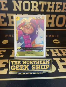 OP07-107 FRANKY Rare 500 Years In The Future One Piece - Image 1