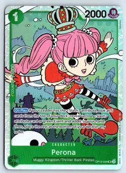 Perona OP12-034 One Piece Legacy of the Master Super Rare Near Mint - Image 1