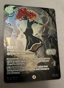 Merida - Formidable Archer Iconic Disney Lorcana Wilds Unknown 242/204 Nm/Vlp - Image 1