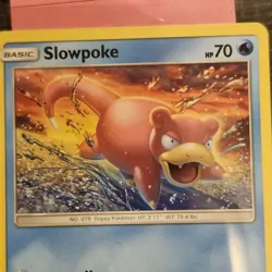 Slowpoke Hidden Fates 12/68 Pokemon Card NM : FREE SHIPPING, TCG, CUTE GIFT PINK - Image 1