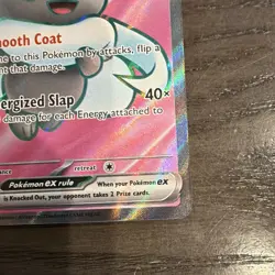 Pokemon Cinccino EX 105/086 CRI Holo 240 HP Stage 1 English Card - Image 3