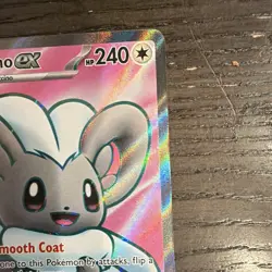 Pokemon Cinccino EX 105/086 CRI Holo 240 HP Stage 1 English Card - Image 4