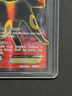 Pokemon TCG Umbreon EX Full Art Ultra Rare Card 119/124 XY Fates Collide - Image 5