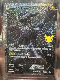 Zekrom (114 Full Art) 114/114 Black & White Holo (1 Card) - Image 1
