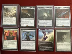 Wizards of the Coast MTG 18 Card Lot Legendary Artifact Equipment Godsend Thran - Image 1