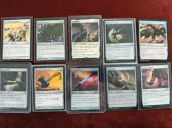 Wizards of the Coast MTG 18 Card Lot Legendary Artifact Equipment Godsend Thran - Image 2