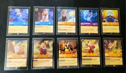 Disney Lorcana TCG – Princess & Dwarfs Mixed Character Lot (10 Cards) - Image 1