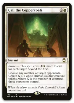 Call the Coppercoats #195 (NM) Streets New Capenna NCC Magic MTG - Image 1