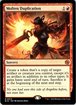 Molten Duplication M Outlaws of Thunder Junction: The Big Score 14 NM - Image 1