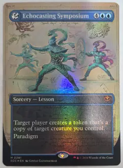 Echocasting Symposium 0291 Mythic Foil - Secrets of Strixhaven MTG - Image 1