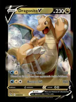 Dragonite V 049/078 Ultra Rare Pokemon Go - Image 1