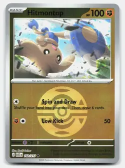 Hitmontop (Dusk Ball) 102/217 Common Ascended Heroes Pokemon Reverse Holo NM - Image 1