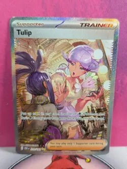 Tulip #259 Pokemon Paradox Rift (PAR) Special Illustration Rare (SIR) - Image 3