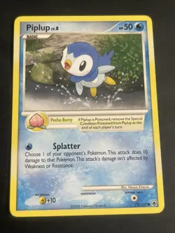 Piplup (72) 72/100 Majestic Dawn Common Pokemon TCG MP - Image 1