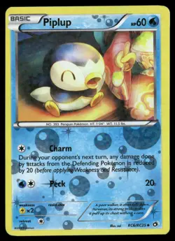 Piplup RC6/RC25 Holo Legendary Treasures: Radiant Collection Pokemon Holo MP - Image 1