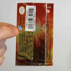 Pokemon EX Dragon Booster Pack Wrapper EMPTY Opened - Rayquaza Artwork - Image 2