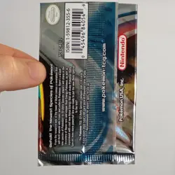 Pokemon EX Delta Species Booster Pack Wrapper EMPTY Opened - Dragonite Artwork - Image 2