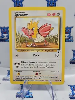 Spearow - 92/130 - Base Set 2 - Pokemon - LP - Image 1