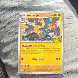 Archeops 051/086 White Flare Holo Rare Stage 2 HP 140 English 2025 - Image 1