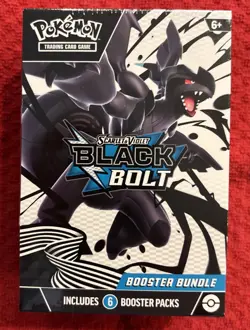 Pokemon TCG Black Bolt Booster Bundle - Scarlet & Violet - Factory Sealed ⚡ - Image 1