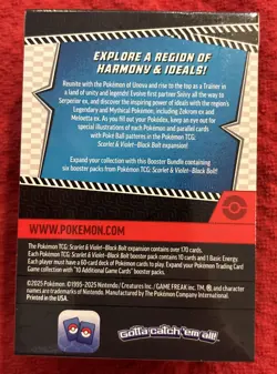 Pokemon TCG Black Bolt Booster Bundle - Scarlet & Violet - Factory Sealed ⚡ - Image 2