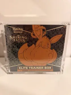 Pokemon Shining Fates ETB w/ Acrylic Case 820650808173 - Image 1