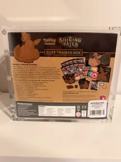 Pokemon Shining Fates ETB w/ Acrylic Case 820650808173 - Image 3