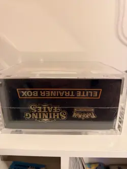 Pokemon Shining Fates ETB w/ Acrylic Case 820650808173 - Image 5