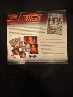 Pokemon: Scarlet & Violet: Obsidian Flames Elite Trainer Box SEALED - Image 3