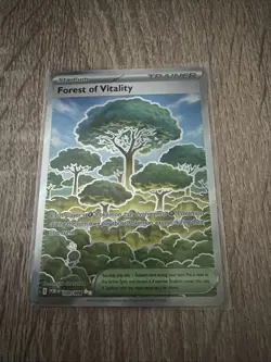 Pokemon TCG Forest of Vitality Trainer-Stadium Full Art Holo 109/068 POR English - Image 2