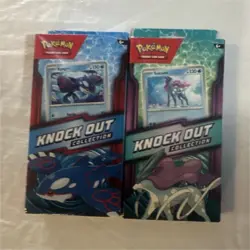 Pokemon Knock Out Collection Kit Kyogre & Suicune Sealed Booster English - Image 1