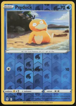 Psyduck 024/203 LP Evolving Skies Common Reverse Holo Pokemon - Image 1