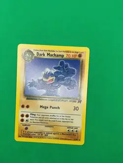 Dark Machamp - 27/82 - Team Rocket - 2000 - Pokemon - Unplayed NM - Image 1