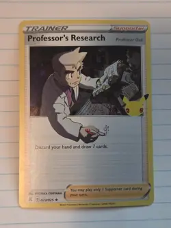 Professors Research 23/25 - Celebrations - Mint - Near Mint - Pokemon TCG - Image 1