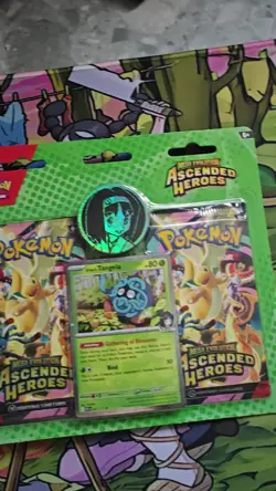 Pokemon TCG: Ascended Heroes 2 Pack Blister Erika's Tangela- Brand New & Sealed - Image 2