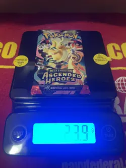 Heavy Pokemon Ascended Heroes Booster Pack (23.9g) God packU! - Image 1
