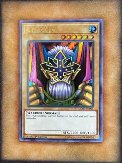 Yugioh Judge Man LCKC-EN004 Ultra Rare 1st Ed NM - Image 1