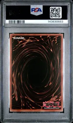 2002 Yu-Gi-Oh! Dragon Treasure LOB 1st Edition Common PSA 9 - Image 2