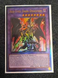 Yugioh - 1x Red-Eyes Dark Dragoon RA02-EN021 Prismatic Ultimate Rare 1st Ed NM - Image 1