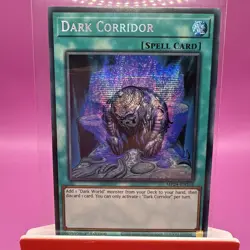 MP24-EN103 Dark Corridor : Prismatic Secret Rare Card : 1st Edition : YuGiOh TCG - Image 1