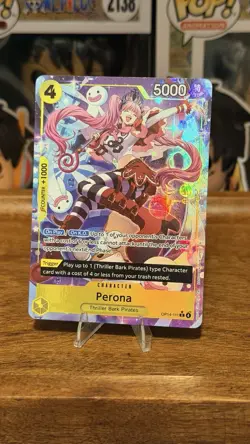 One Piece TCG Perona Rare Alt Art (OP14-111) English/Near Mint - Image 1