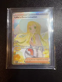 Lillie's Determination SIR 184/132 SIR Special Illustration Rare Pokemon IN HAND - Image 3
