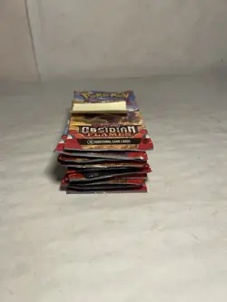 Pokemon TCG, Obsidian Flames Booster Pack Lot (11 Packs) - Image 2